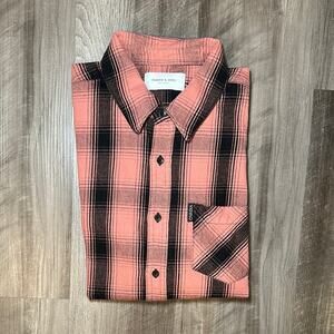 Ovadia & Sons New York Flannel Plaid Long Sleeve Button Down - Medium